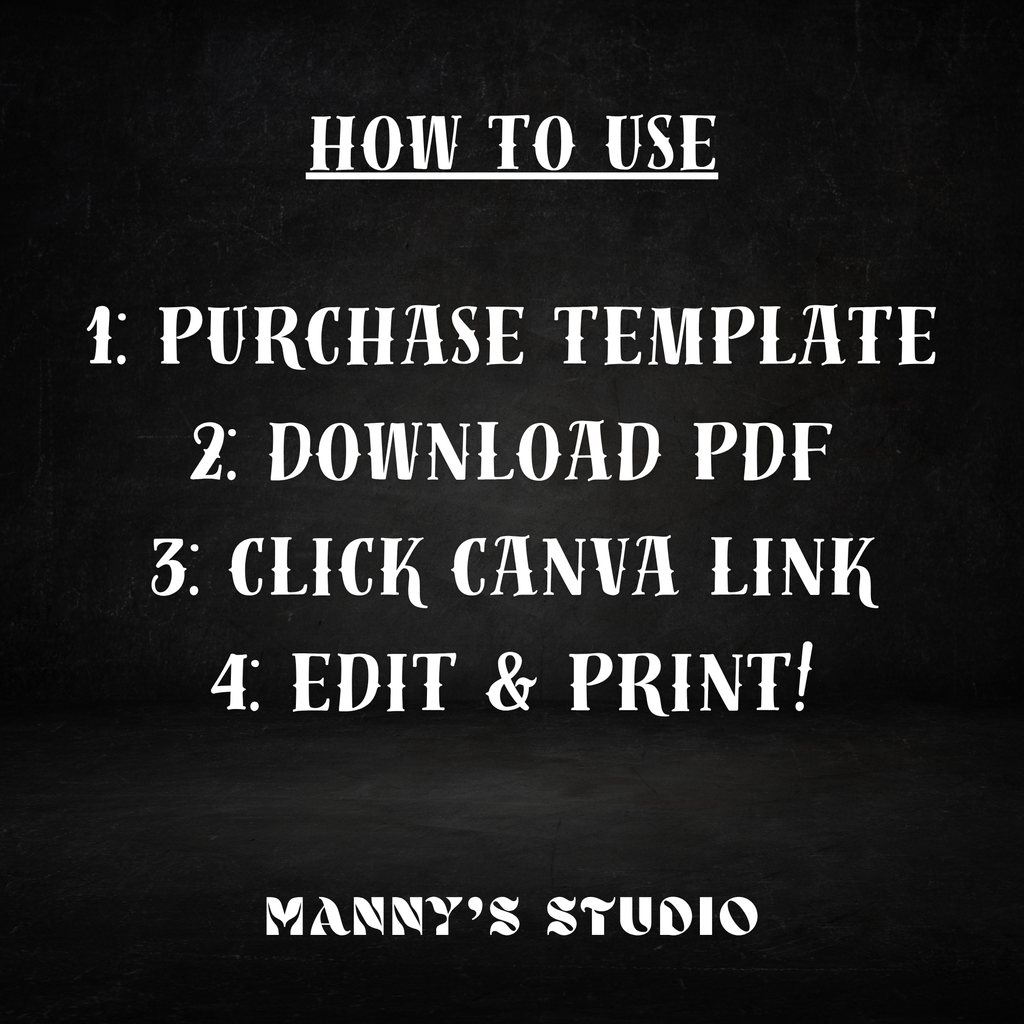 Customizable Ticket Template